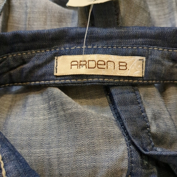 Arden B Women's Sleeveless Button Up Pant Jumpsuit, NWT , Size XS - Picture 7 of 11